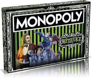 Winning Moves Beetlejuice Monopoly Board Game, Buy Adam Maitland, Lydia Deetz, P