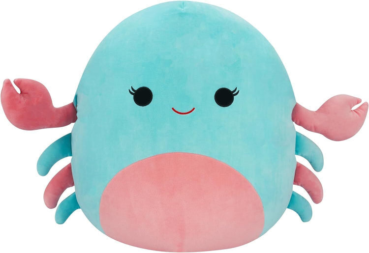 Squishmallows 2024 New Collection - 20 Inch Plush Toy - Super Soft and Adorable - Isler The Pink and Mint Crab