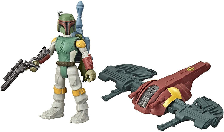 Star Wars Mission Fleet Boba Fett Capture in the Clouds Figure & Vehicle Set