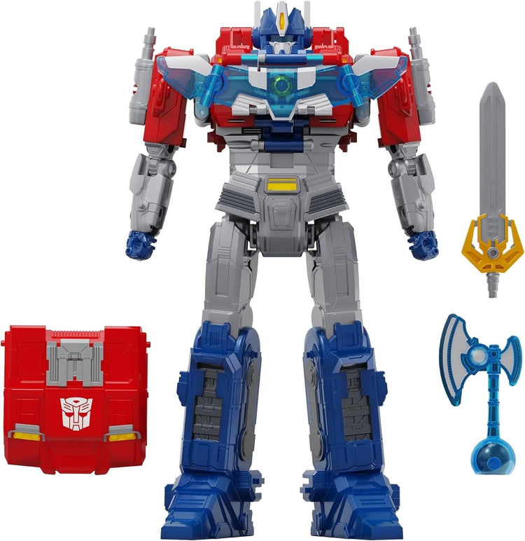 Transformers One Power Flip Optimus Prime (Orion Pax) Interactive Action Figure