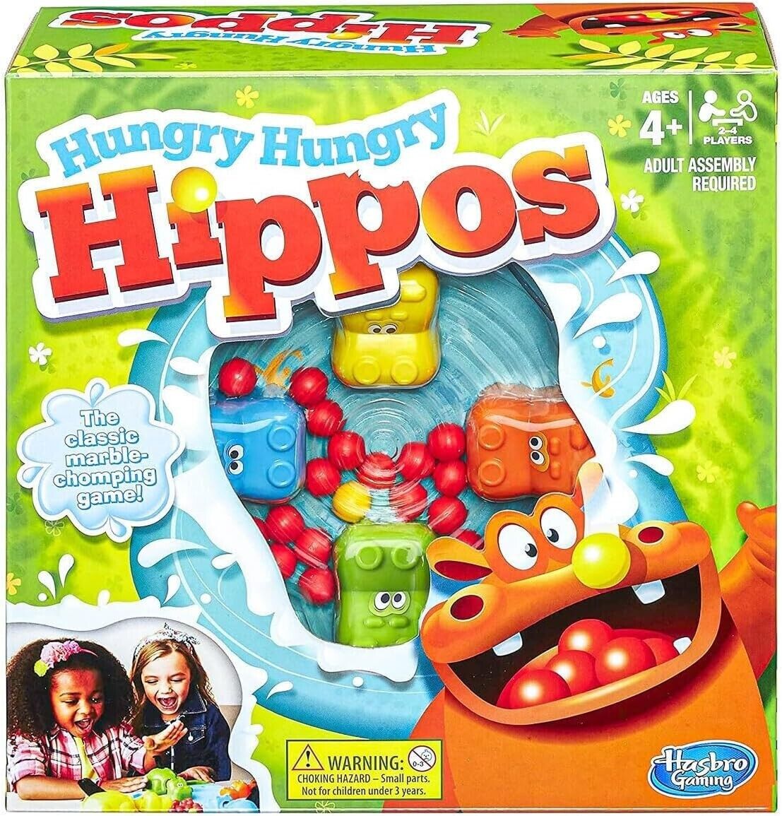 Hasbro Gaming Elefun and Friends Hungry Hungry Hippos Game