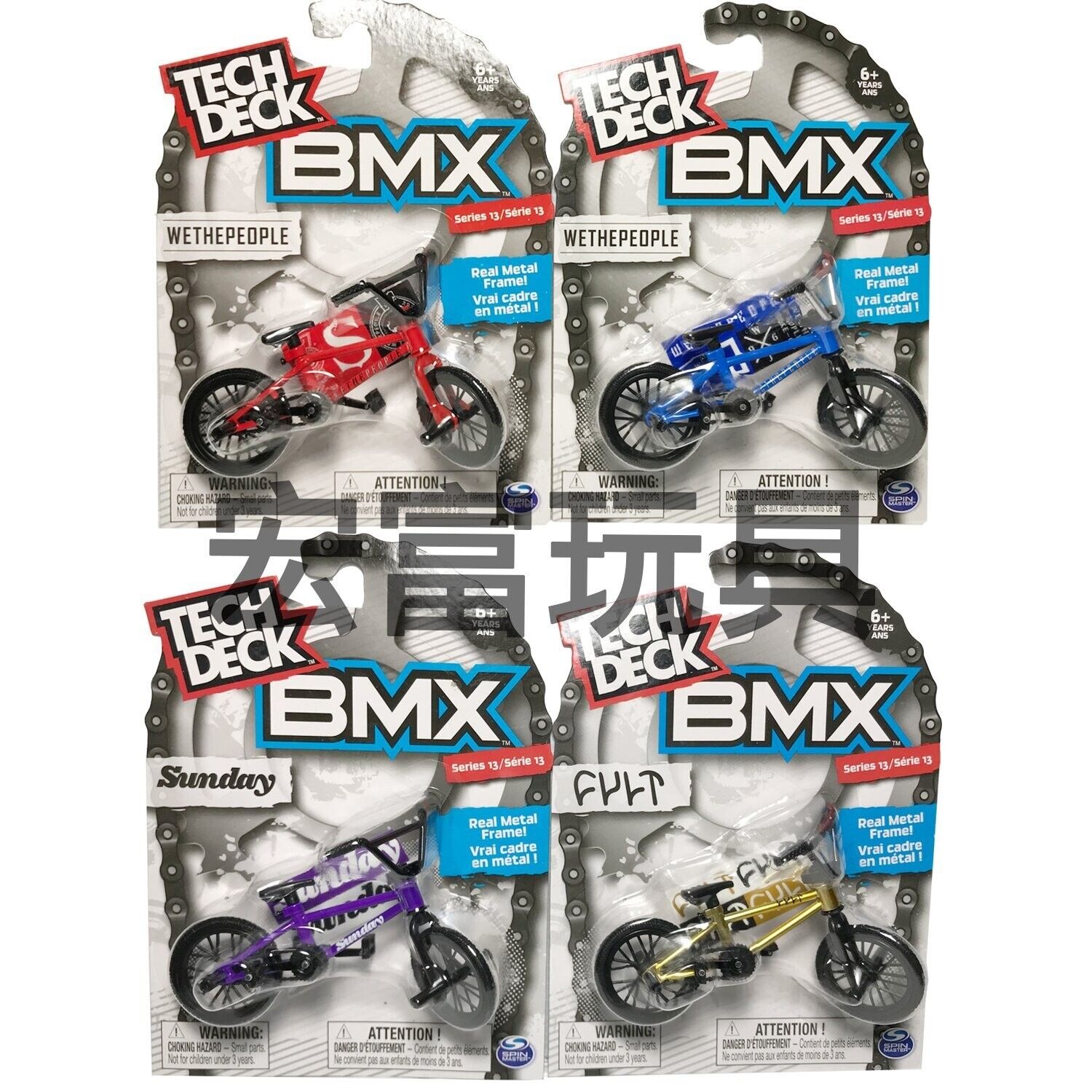 Tech Deck - BMX Finger Bike (Styles Vary)