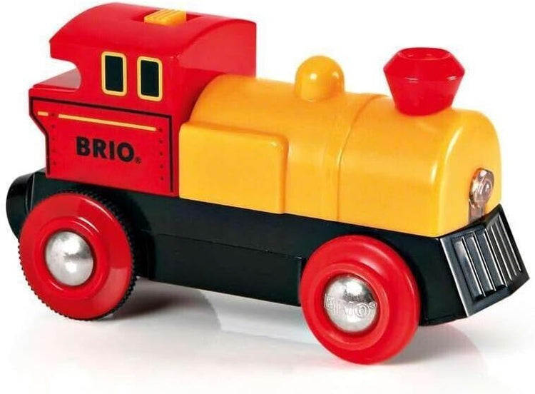 BRIO World Two Way Battery Powered Engine Train for Kids Age 3 Years Up - Compat