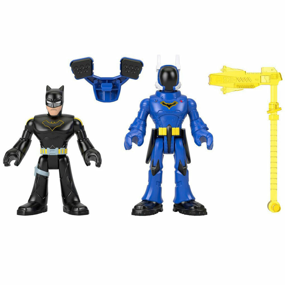 New Imaginext DC Super Friends Batman & Rookie Action Figures