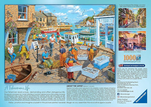 Ravensburger Fisherman’s Life 1000 Piece Jigsaw Puzzle for Adults & Kids Age 12