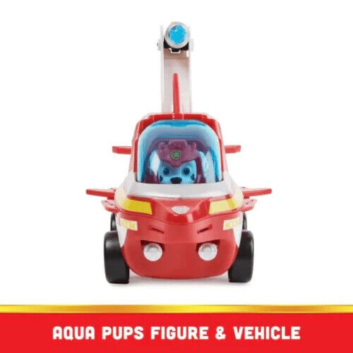 Marshall Aqua Pups Transforming Dolphin Playset w/ Figure - Paw Patrol