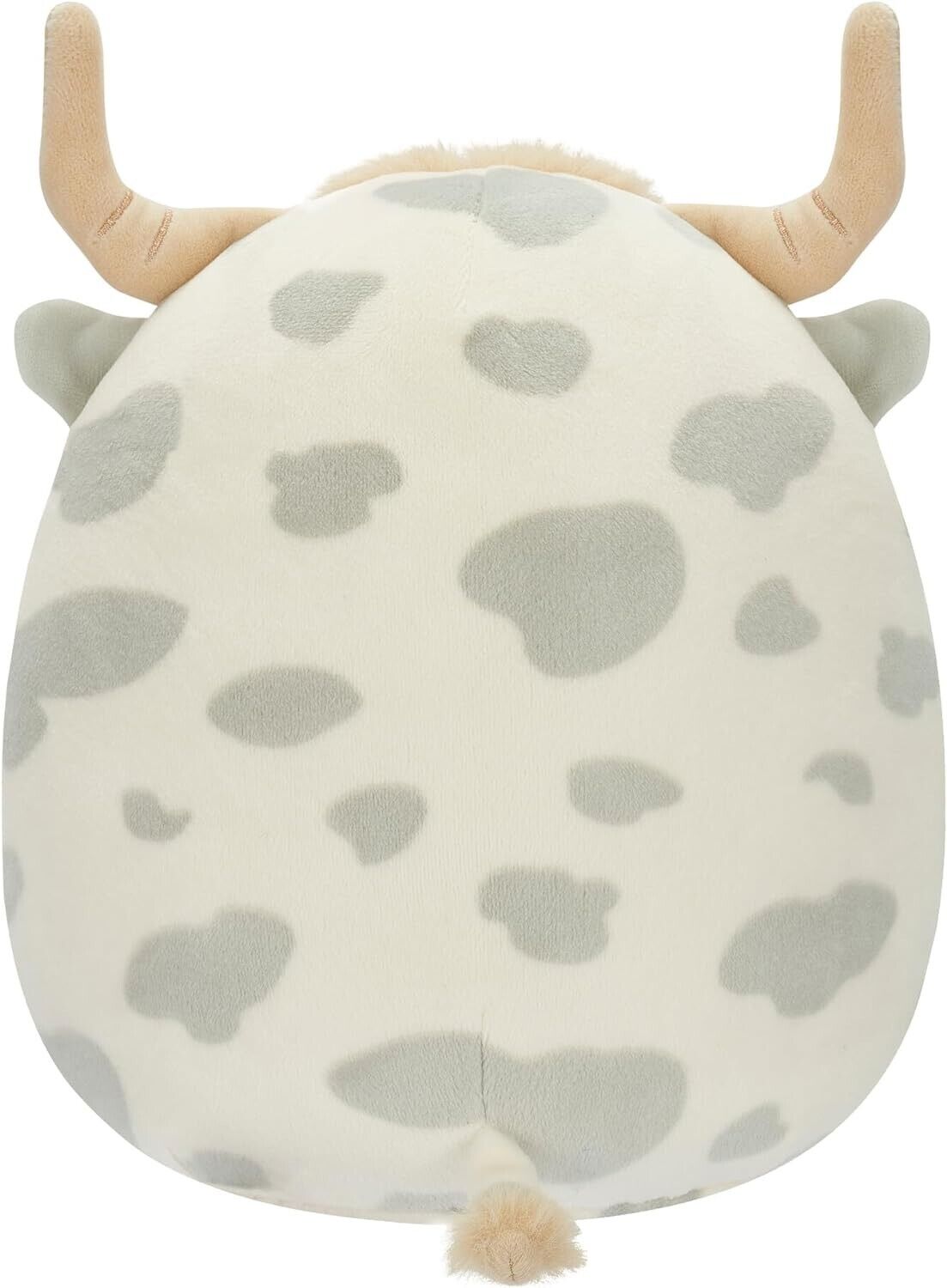 Squishmallows Original 7.5-Inch Borsa the Grey Spotted Highland Cow Small-Sized