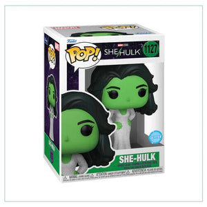 She-Hulk Gala Glitter Funko Pop Marvel Vinyl Figure - NEW & In Stock UK
