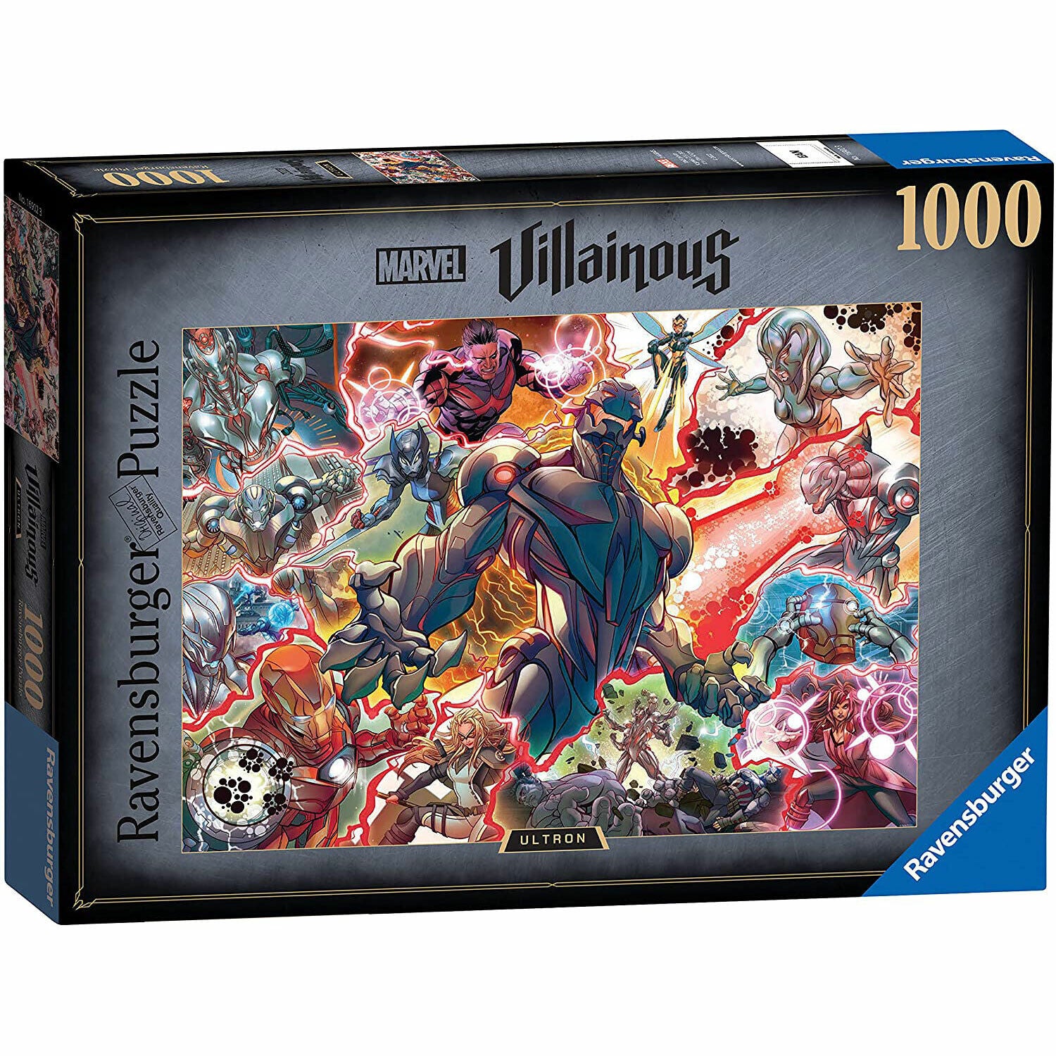 Marvel Villainous Ultron 1000 Piece Puzzle by Ravensburger - Brand New