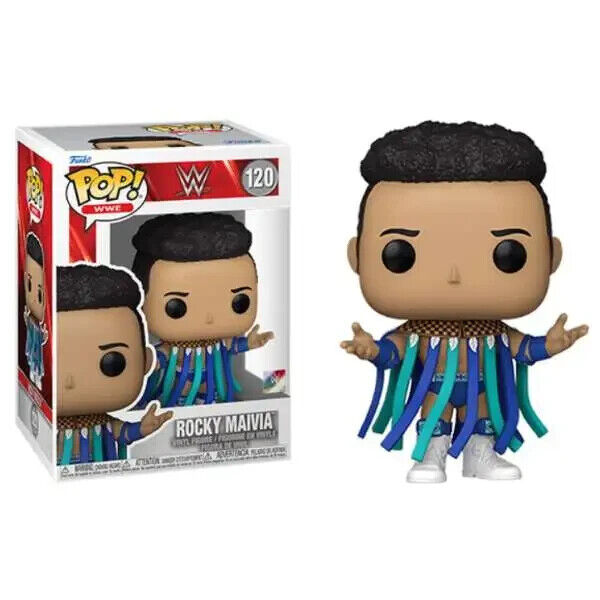 Funko POP WWE Rocky Maivia #120 - Rare Collectible Figure