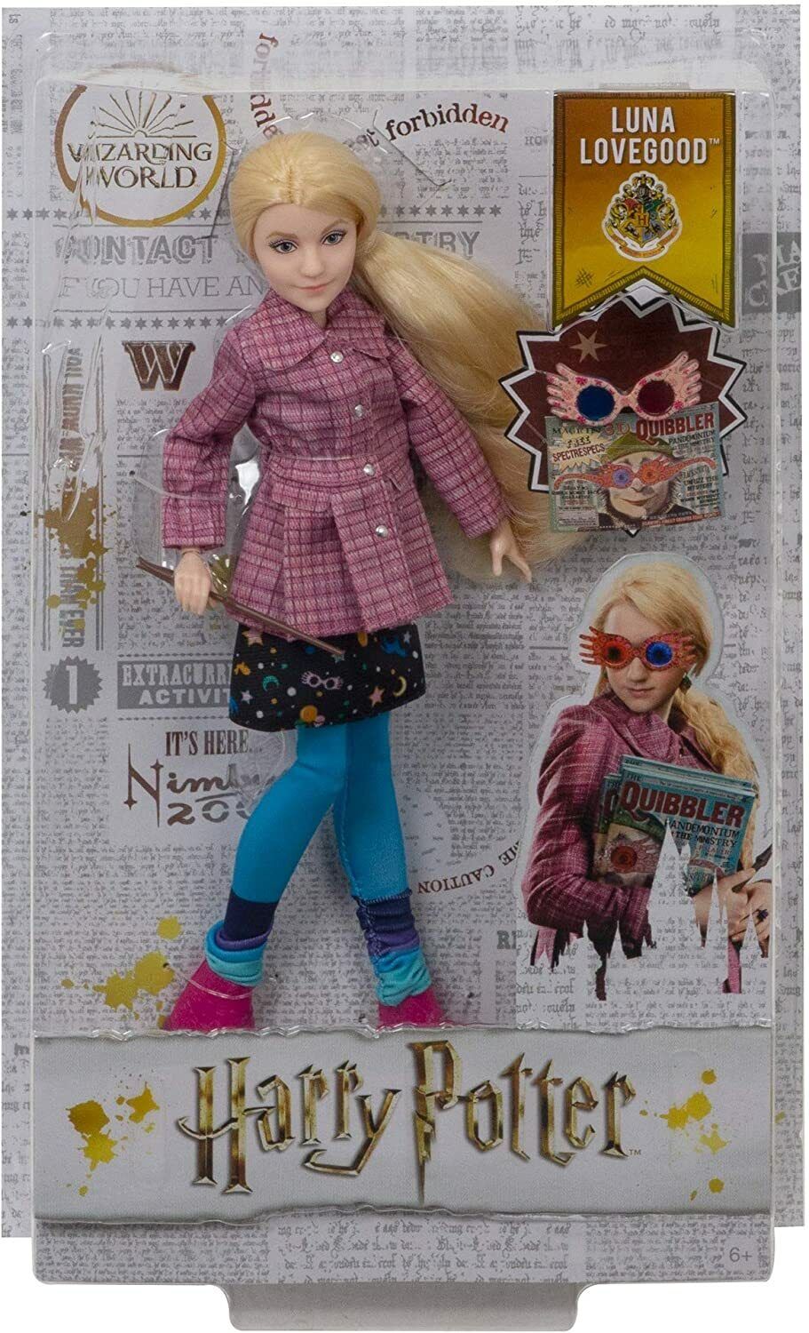 New Harry Potter Luna Lovegood Doll - Wizarding World Collectible