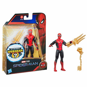 New Marvel Spider-Man 6-Inch Upgraded Black & Red Suit Action Figure