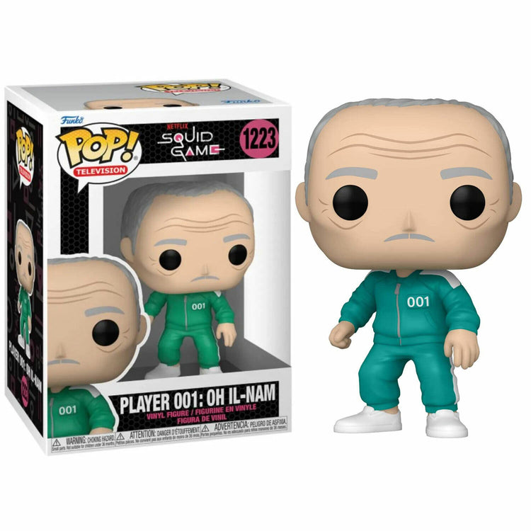 Netflix Squid Game Pop! Figure - Player 001: Oh Il-Nam