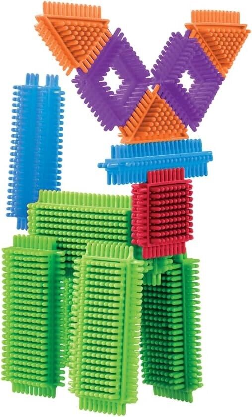 Stickle Bricks Build it Box, 100 Pieces - Stimulate Imagination and Motor Skills