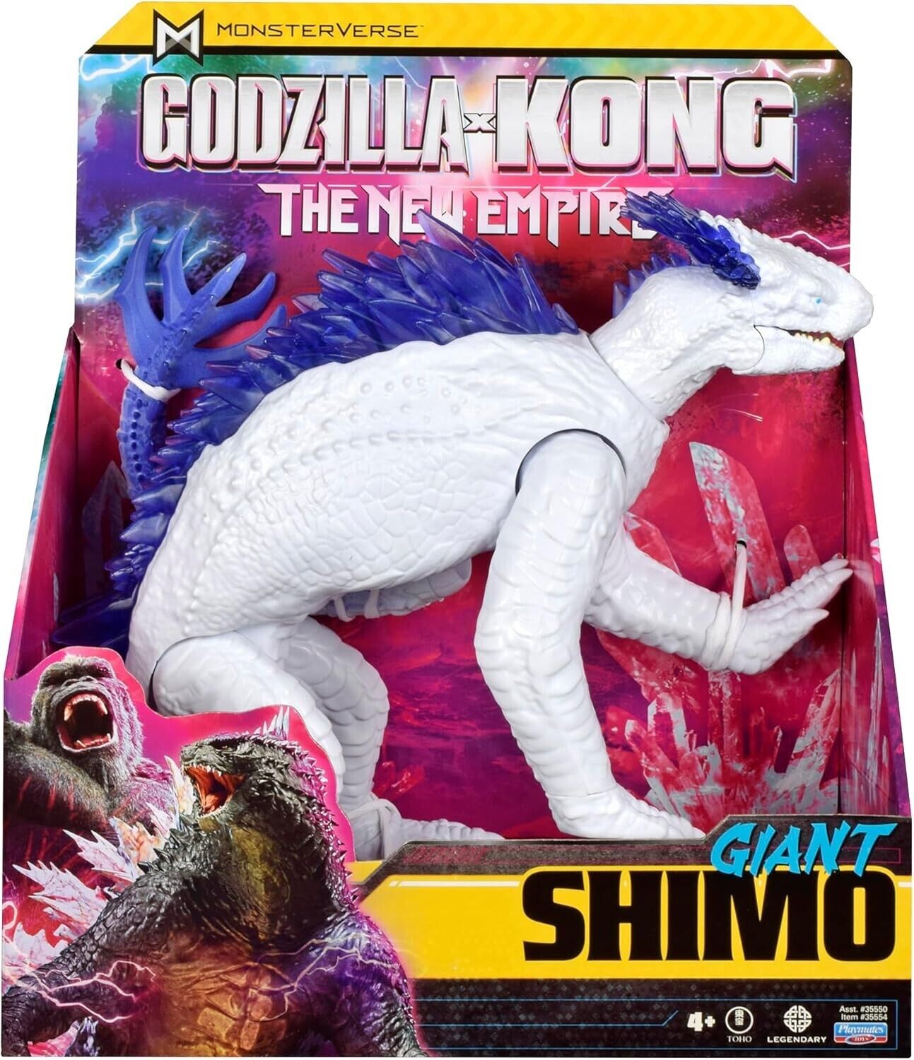 Godzilla x Kong: The New Empire, 11-Inch Giant Shimo Action Figure Toy, Iconic C