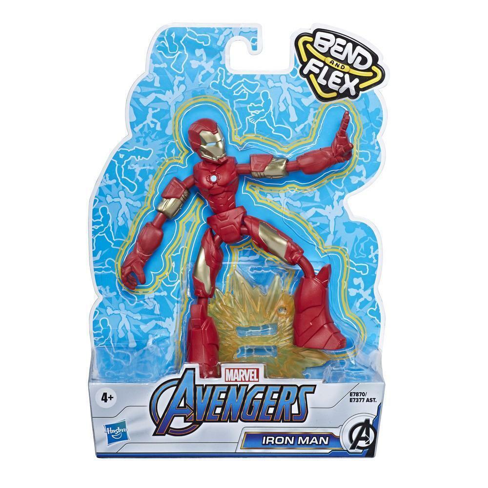 Marvel Avengers Bend and Flex Iron Man 6-Inch Figure