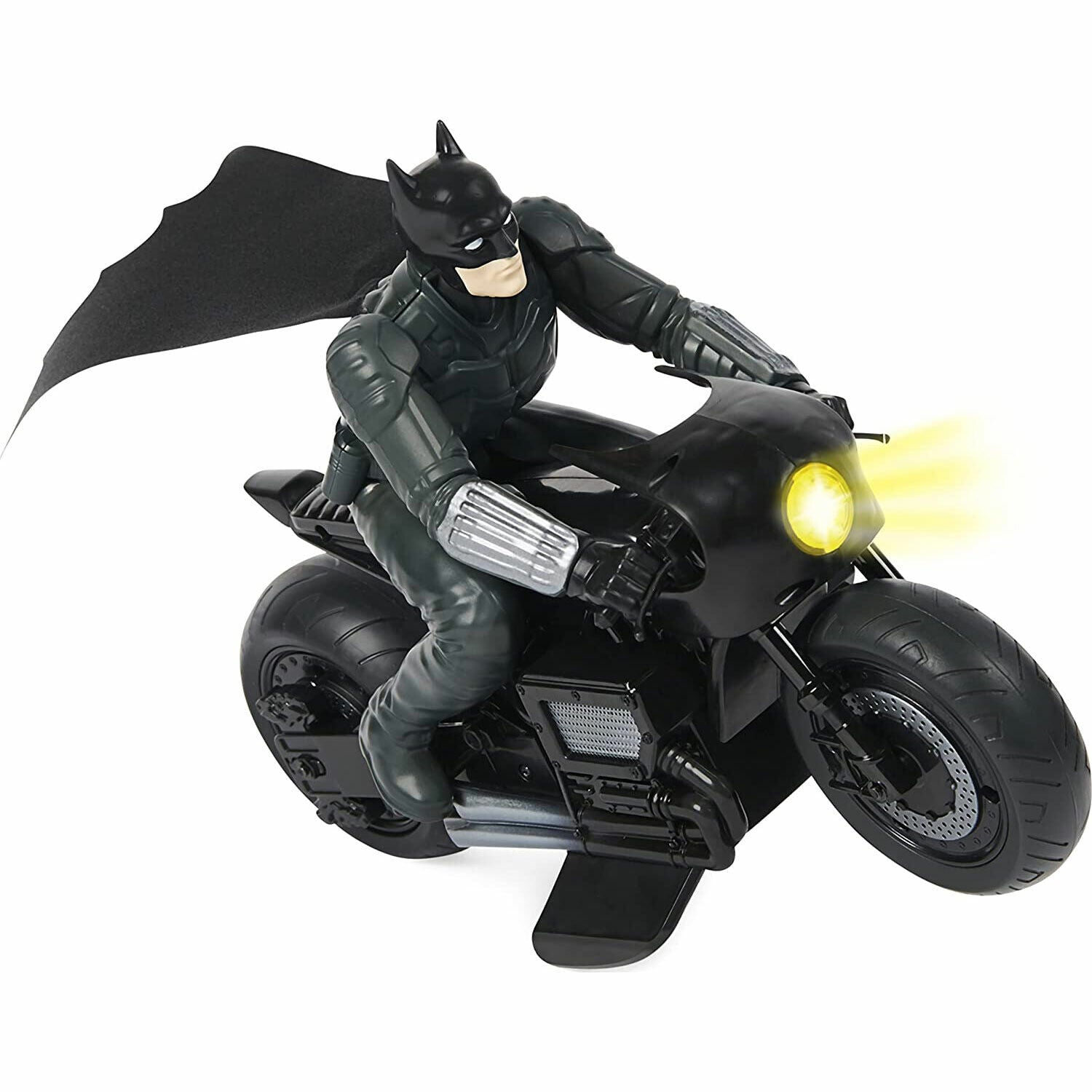 The Batman Movie RC Batcycle with Batman Rider Figure - Brand New & Sealed