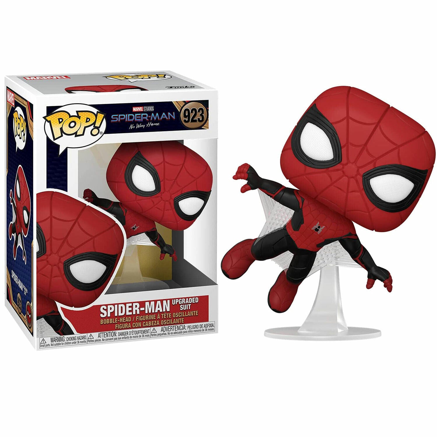 New Marvel Spider-Man No Way Home Pop! Vinyl Figure - Upgraded Suit Spider-Man