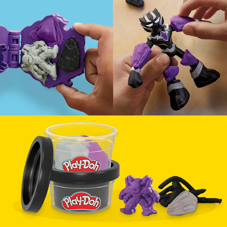 Play-Doh Marvel Black Panther Cutting Claws Action Figure Playset