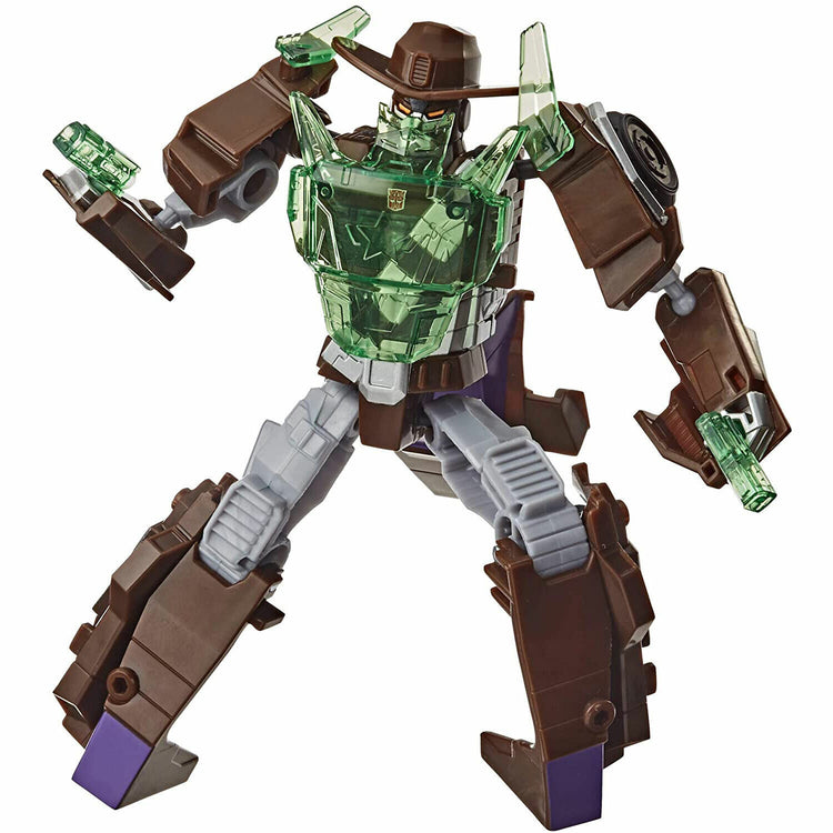 Transformers Bumblebee Cyberverse Wildwheel Trooper Figure - Battle Call Class