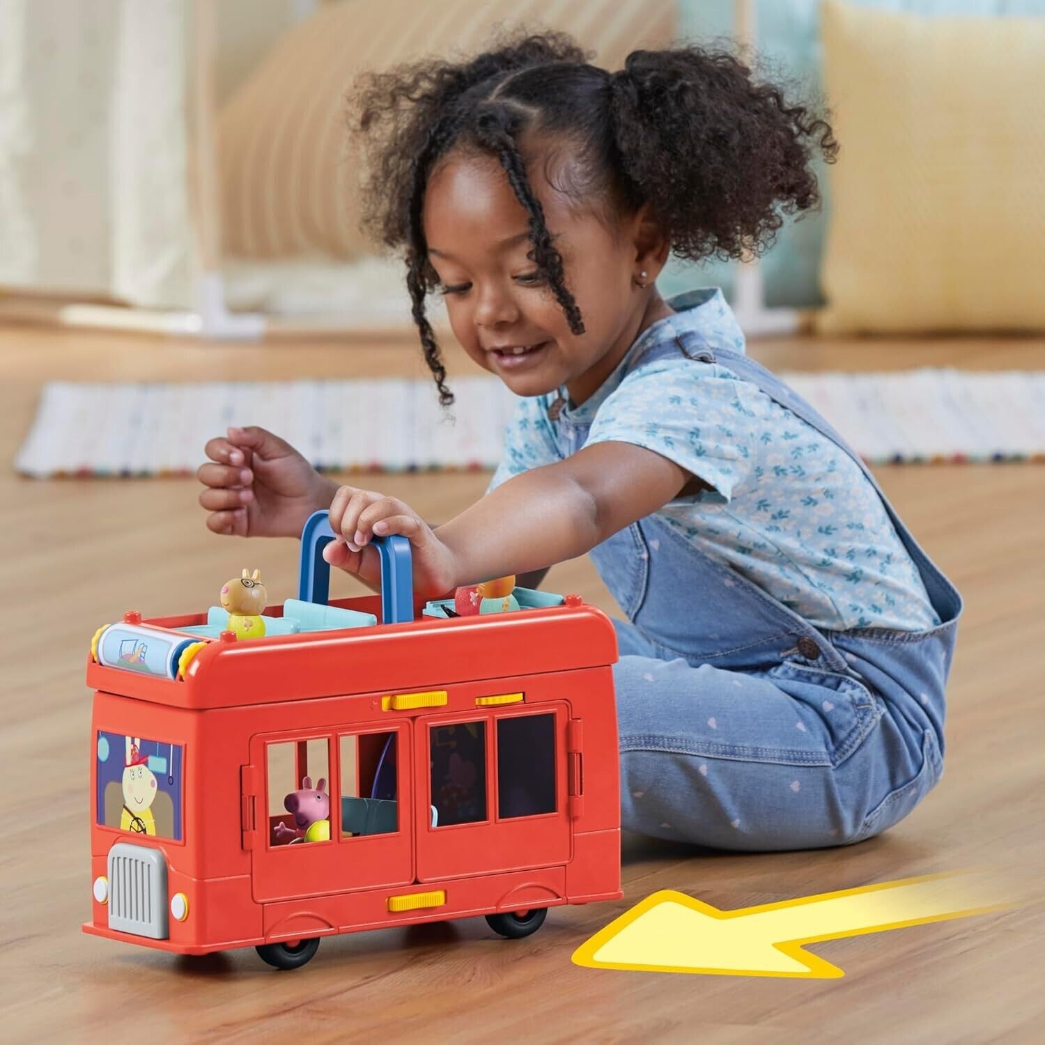 Peppa Pig Peppa’s 2-in-1 Party Bus Playset