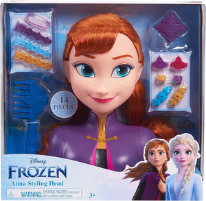 Anna Styling Head Toys Disney Frozen - Toys Toy NEW