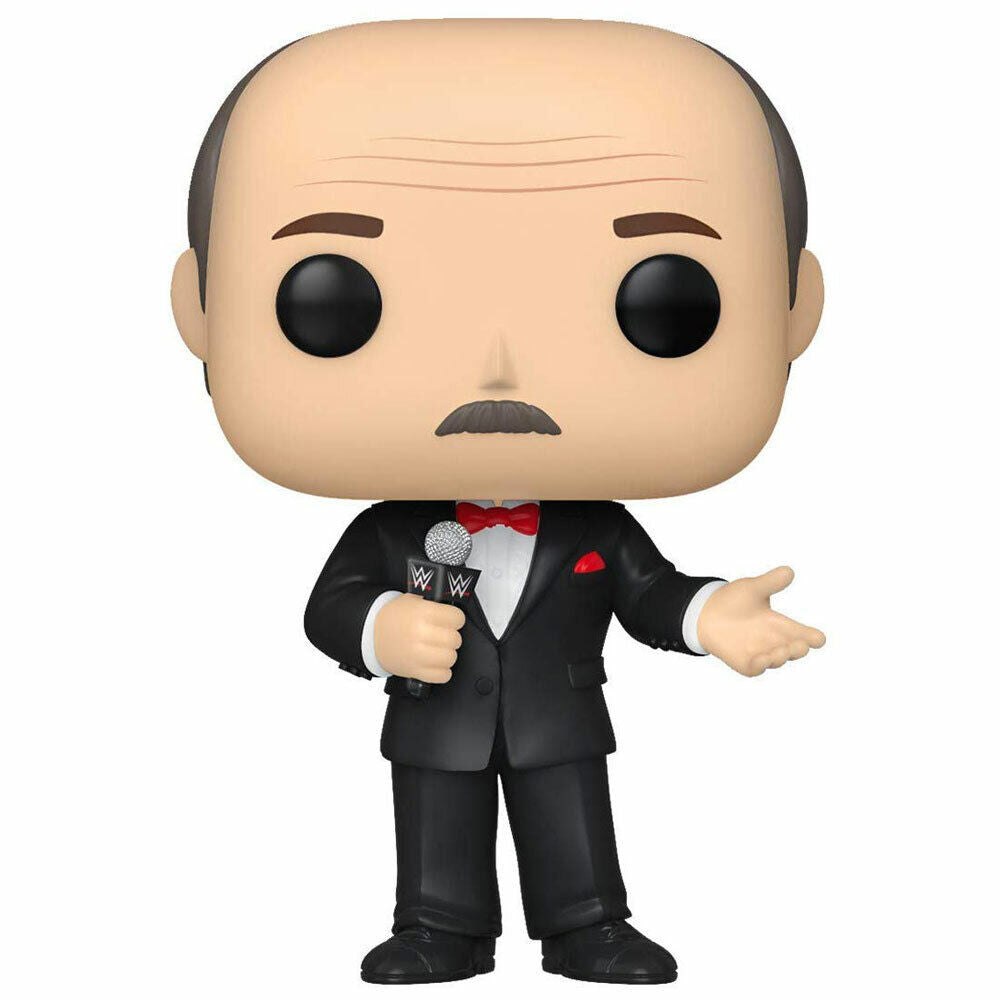 New WWE Pop! Vinyl Mean Gene Okerlund Figure - Collectible Wrestling Memorabilia