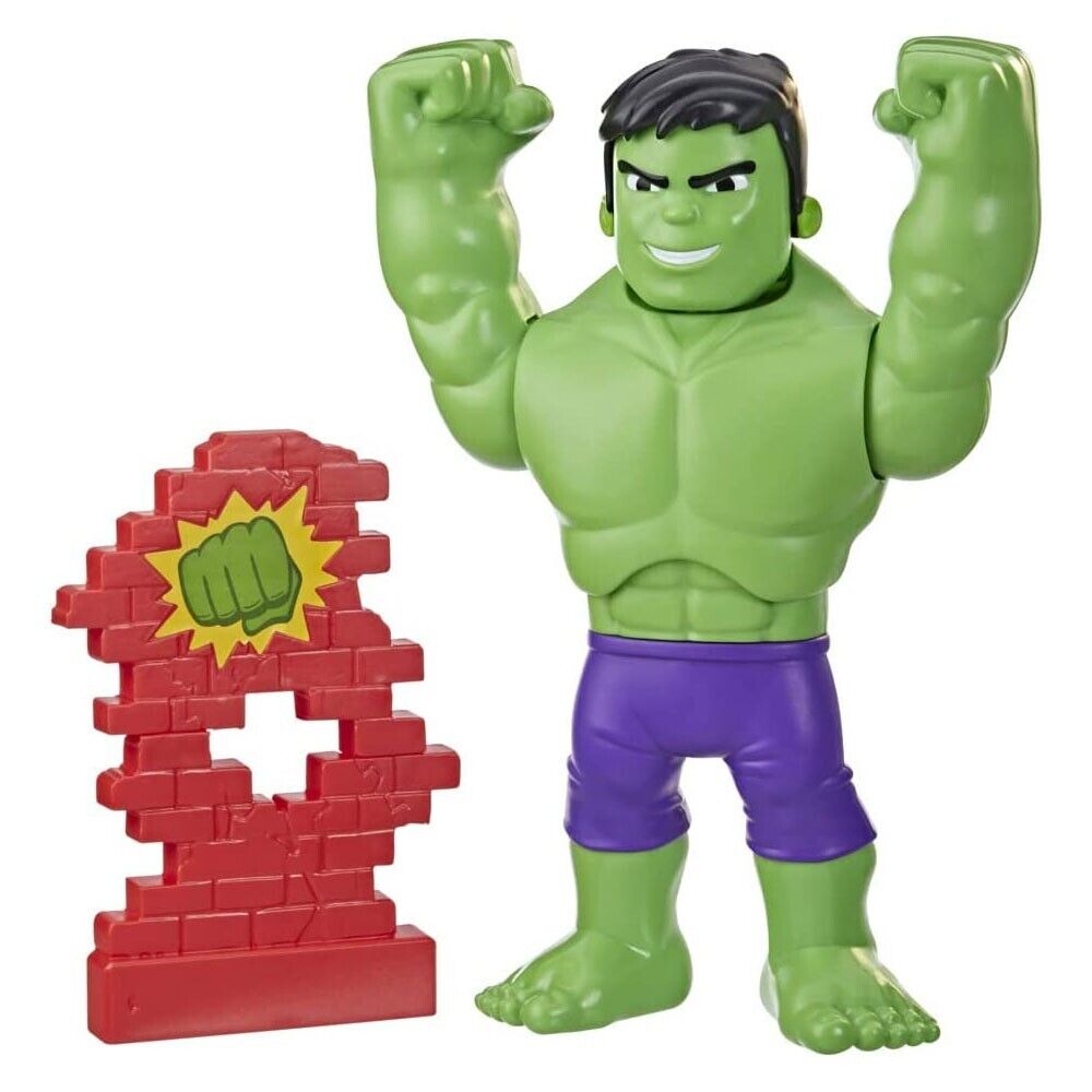 New Marvel Spidey & His Amazing Friends Power Smash Hulk Figure - Fast Shipping