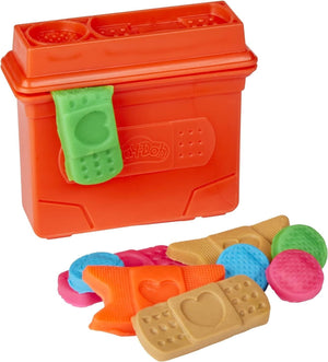 Play-Doh Care n Carry Vet Playset with Toy Dog, Carrier, 10 Tools, 5 Colours,