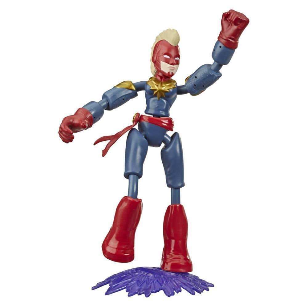 Marvel Avengers Bend and Flex Captain Marvel Figure 6-Inch