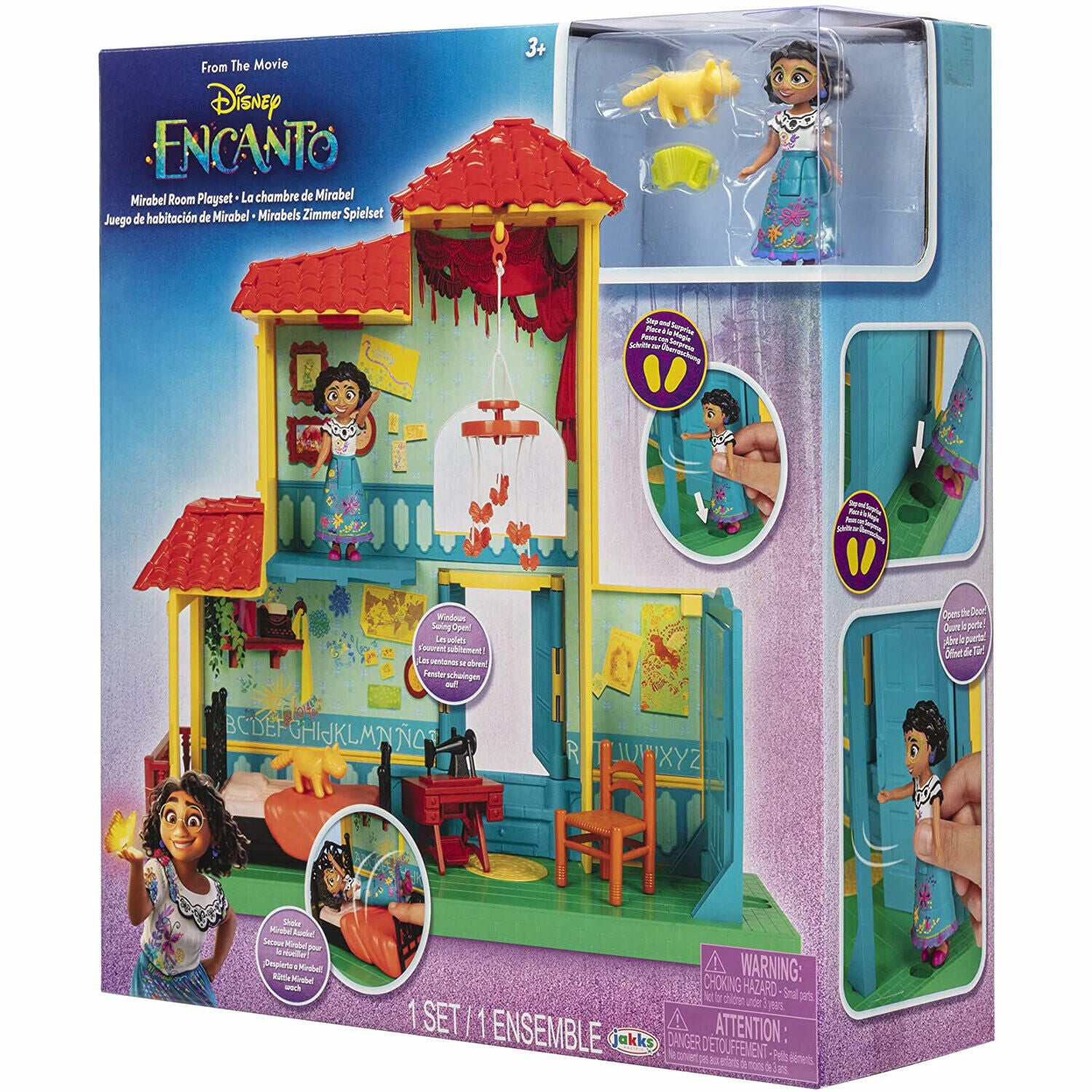 New Disney Encanto Mirabel Room Playset - Authentic & Sealed