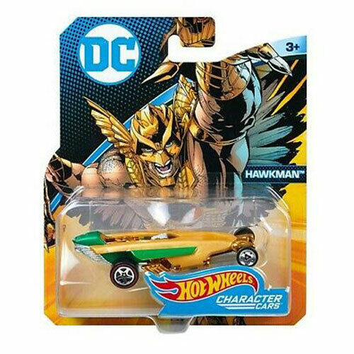 Hot Wheels DC Universe Character Cars 1:64 Scale Diecast Vehicles (Pick a Style)Hawkman