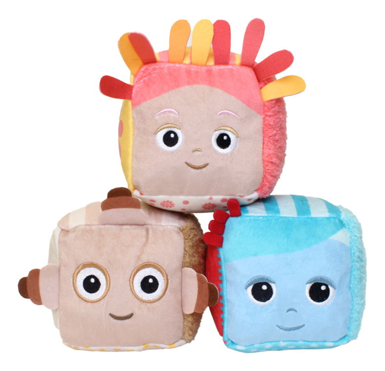 In the Night Garden Toys, these Comfort Cubes are sensory toys with each one hav
