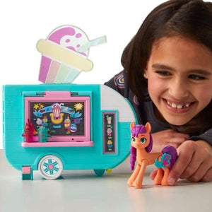 My Little Pony Toys Sunny Starscout Smoothie Truck Doll, Hoof to Heart Pony