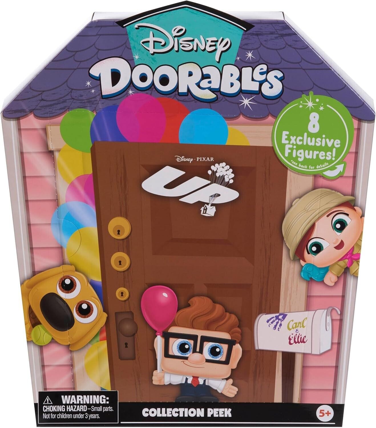 Disney Just Play Doorables NEW Up Collector Pack, Collectible Blind Bag Figures,