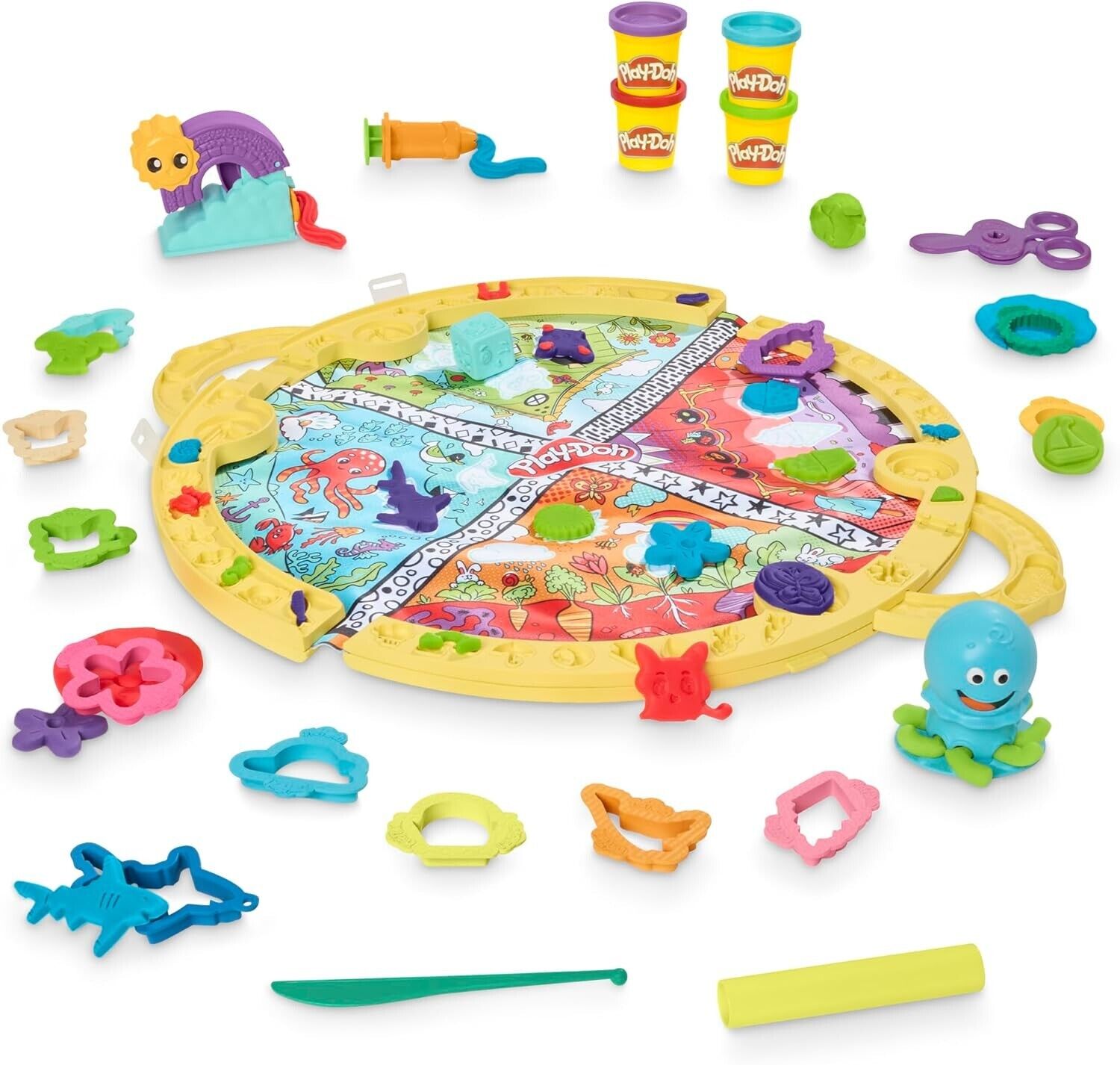 Play-Doh Fold and Go Playmat Starter Playse