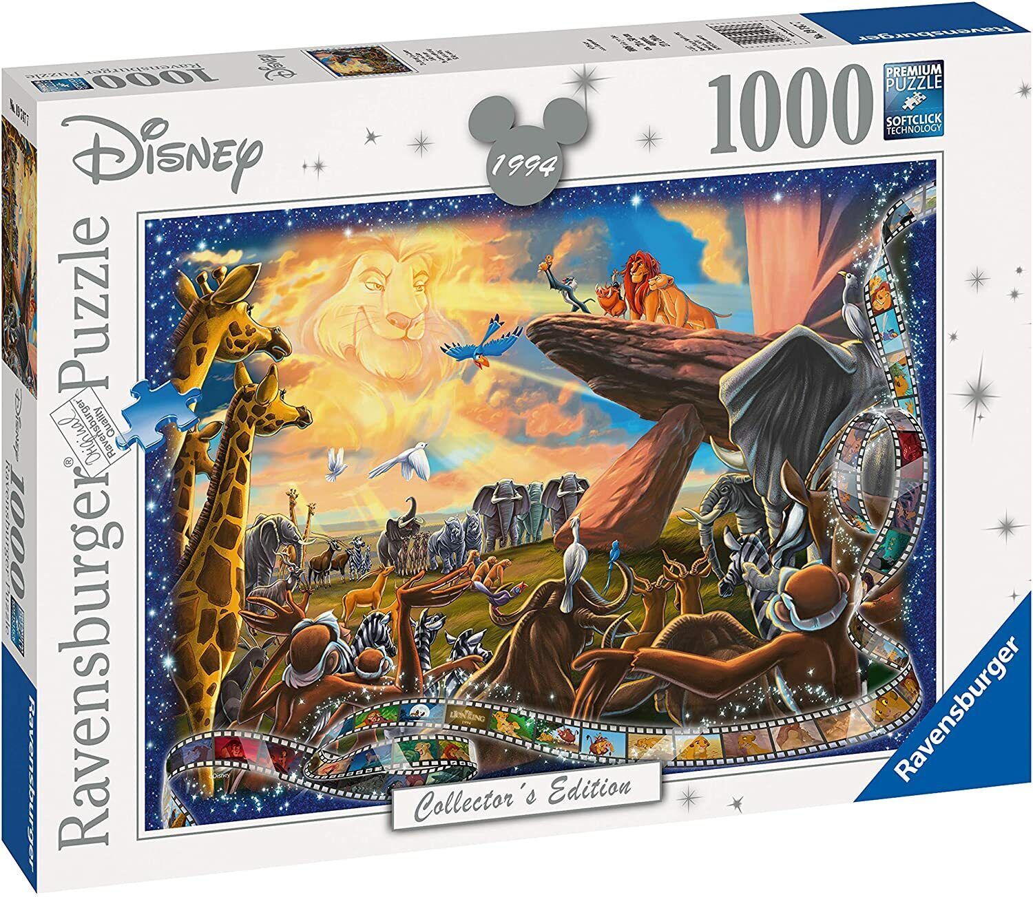 Ravensburger Disney Lion King Puzzle - Collector's Edition - 1000 Pieces