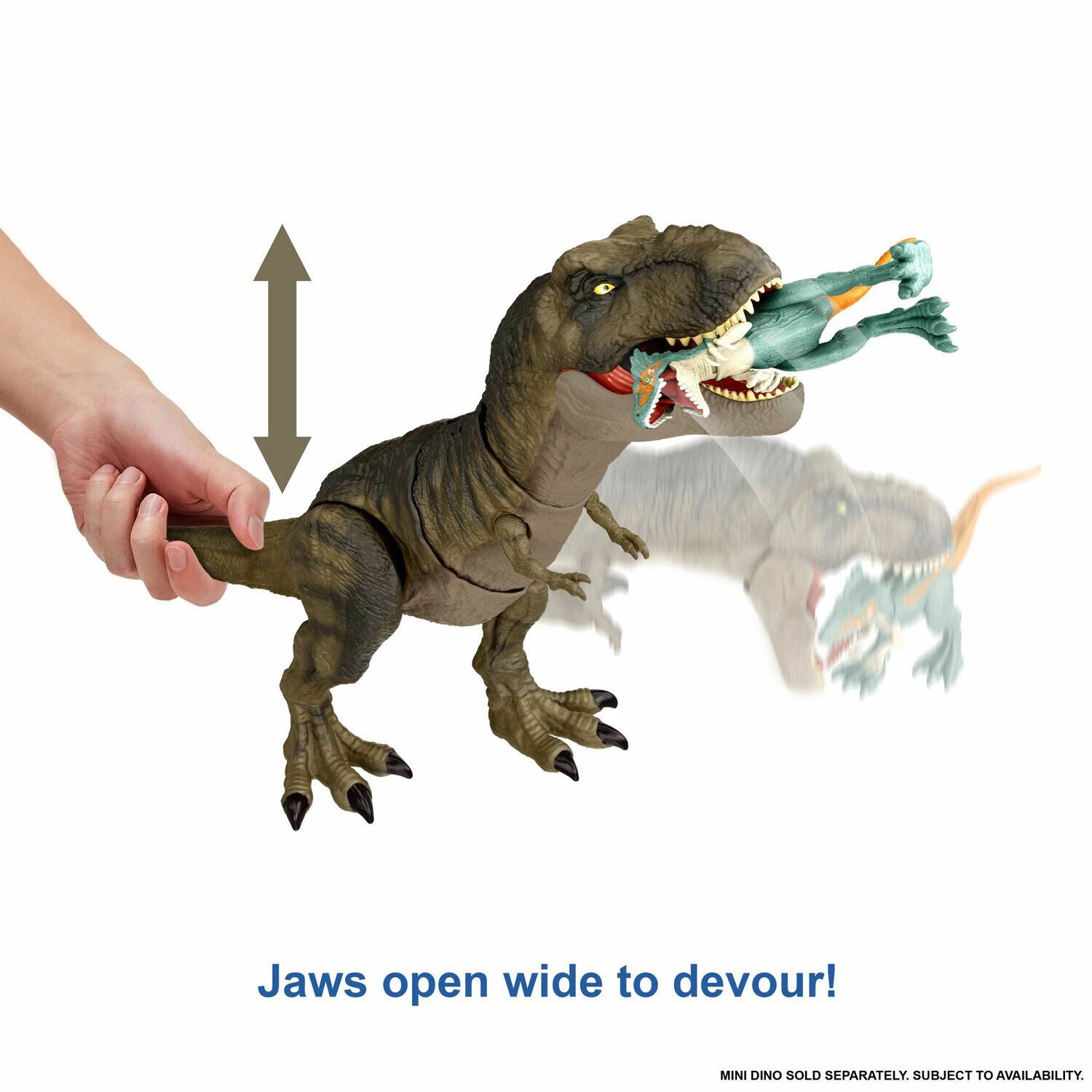 Jurassic World Dominion: Thrash 'N Devour T. Rex - 21-Inch - NEW!