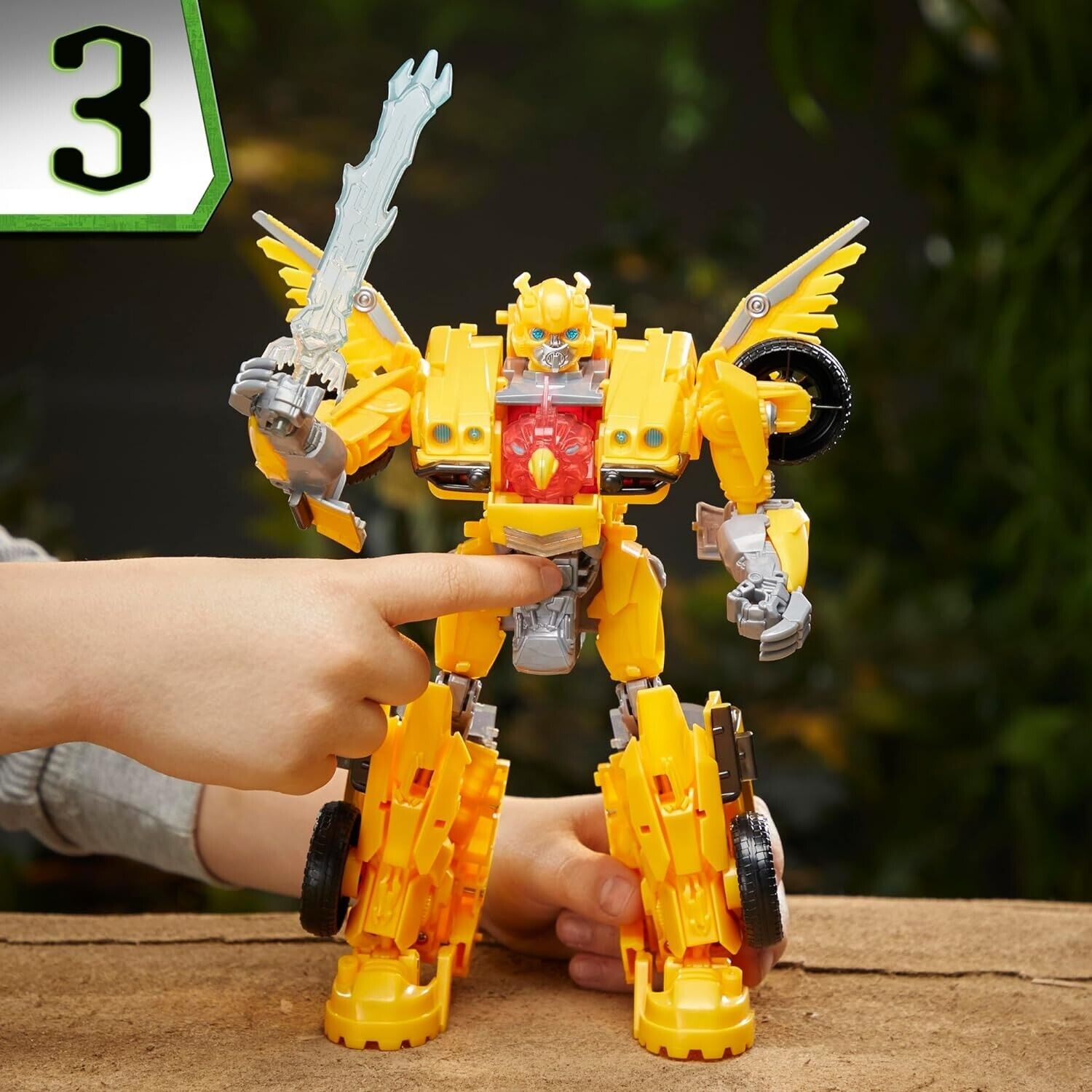 Transformers Action Figure Rise of the Beasts Movie Beast-Mode Bumblebee