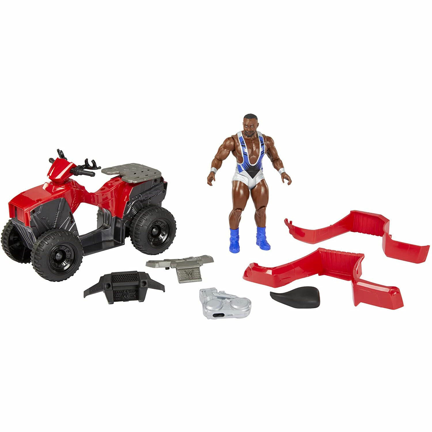 WWE Wrekkin' Slam 'N Spin ATV with Big E Figure - NEW!