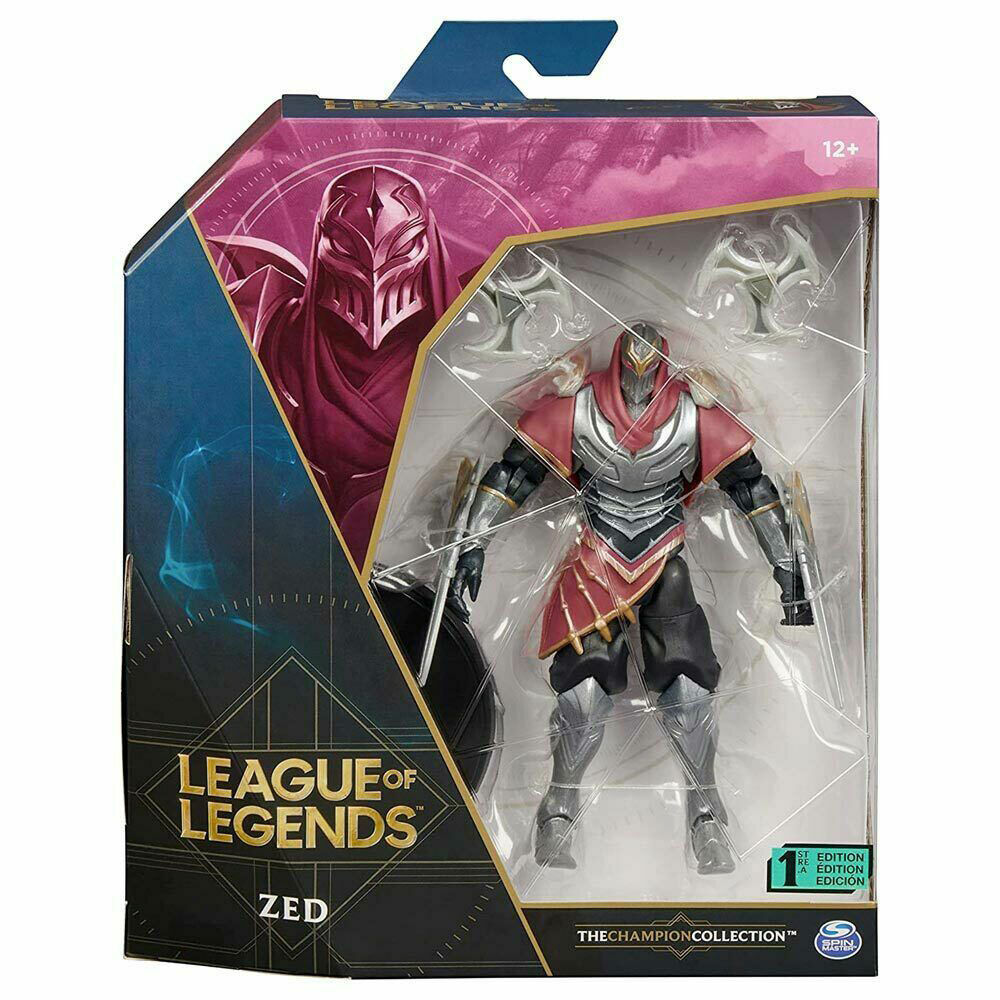 League of Legends Zed Premium Action Figure - 6-Inch Champion Collection