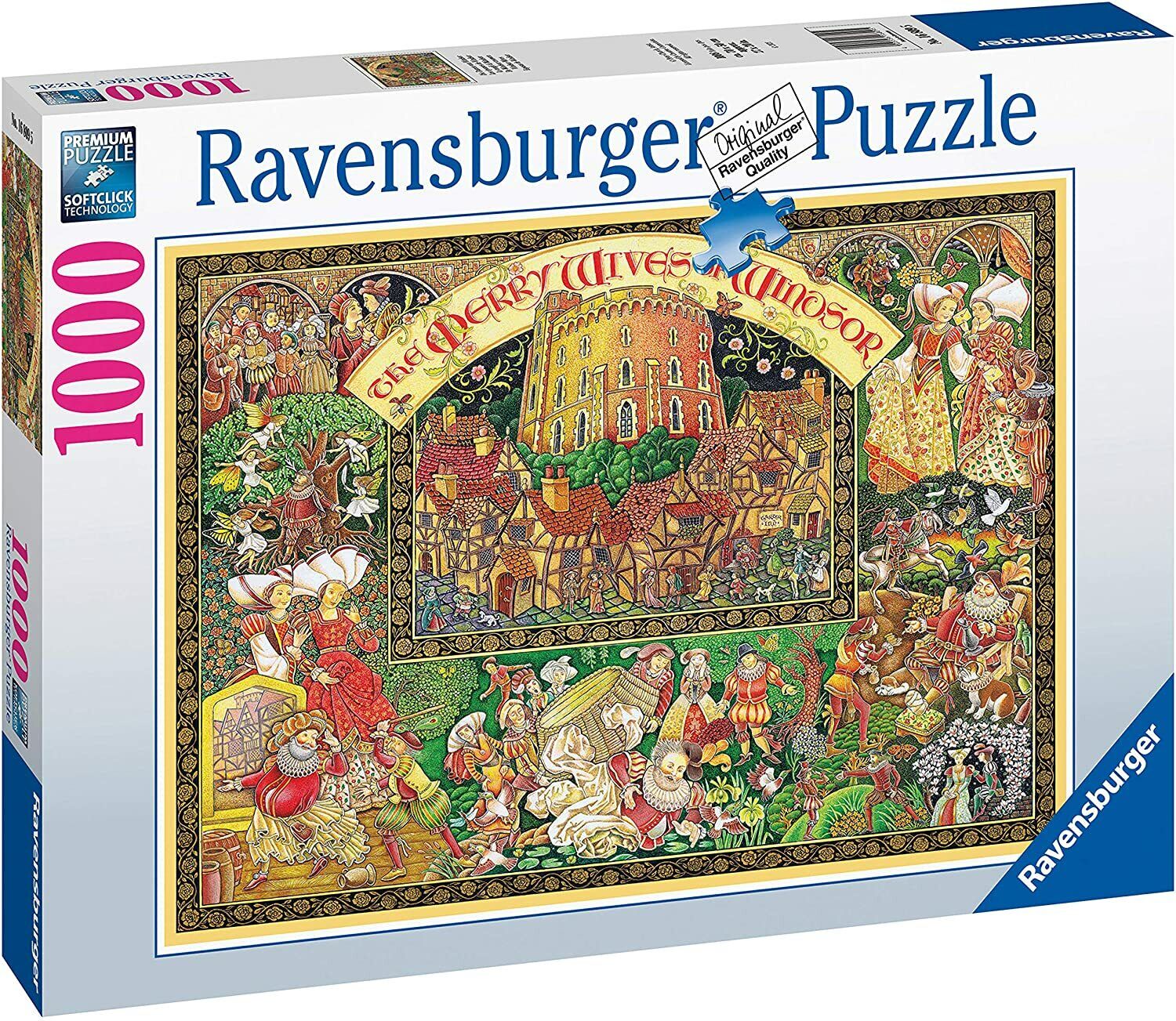 New Ravensburger Windsor Wives 1000 Piece Puzzle - Sealed Box