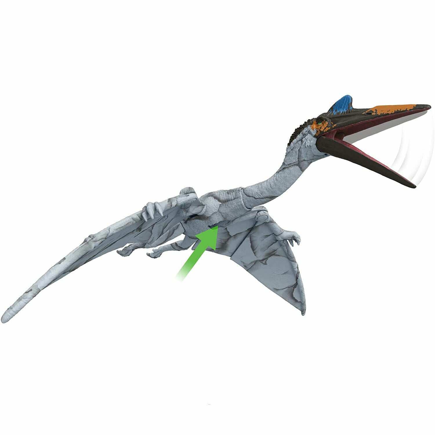 New Jurassic World Dominion Quetzalcoatlus Dinosaur Figure - Massive Action Toy