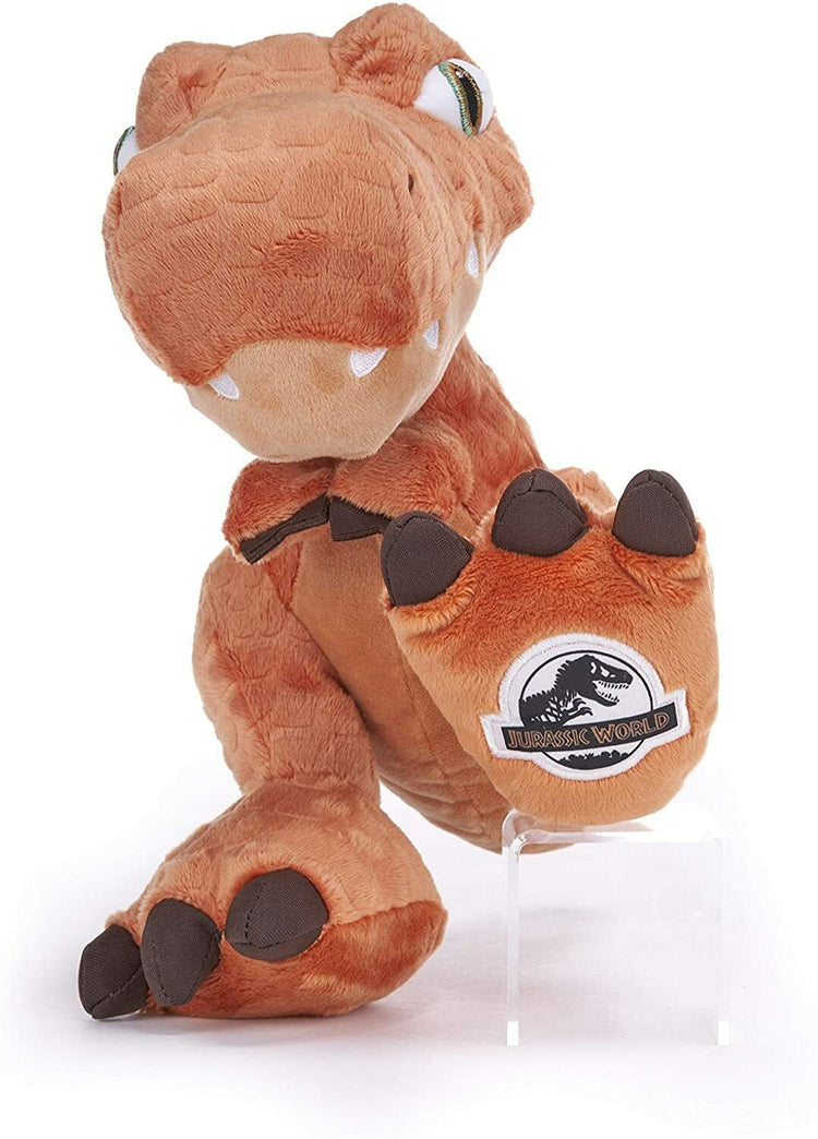 New Jurassic World 10" Chunky T-Rex Plush - Perfect Gift for Dino Fans!