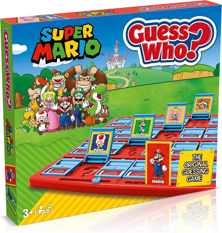 Winning Moves Super Mario Guess Who? Board Game, Play with classic Nintendo char