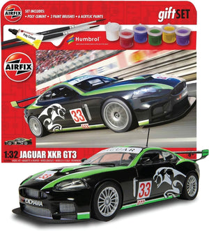 Airfix Hanging Model Car Kits - Jaguar XKR GT3 Model Building Set, 1:32 Scale Mo