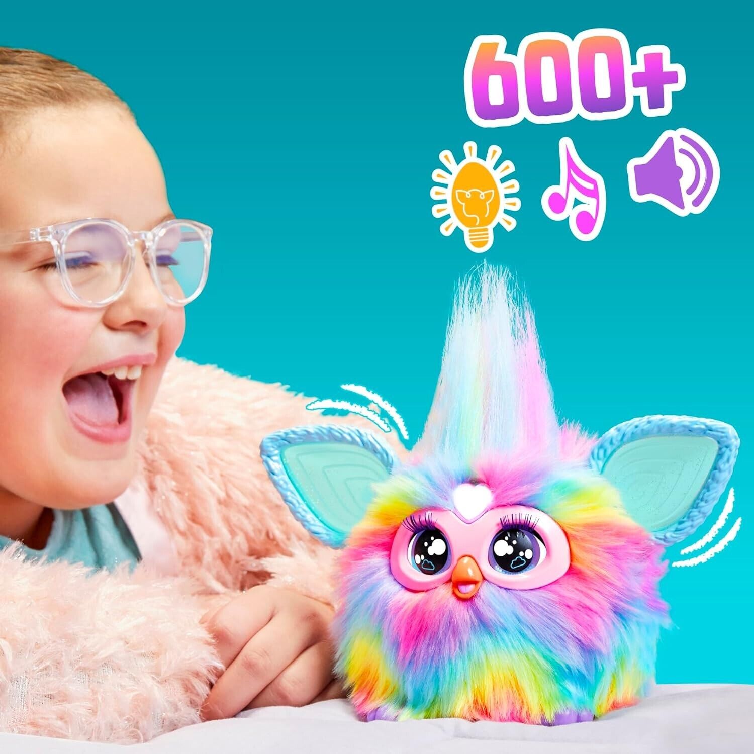 Furby Tie Dye Interactive Plush Toy