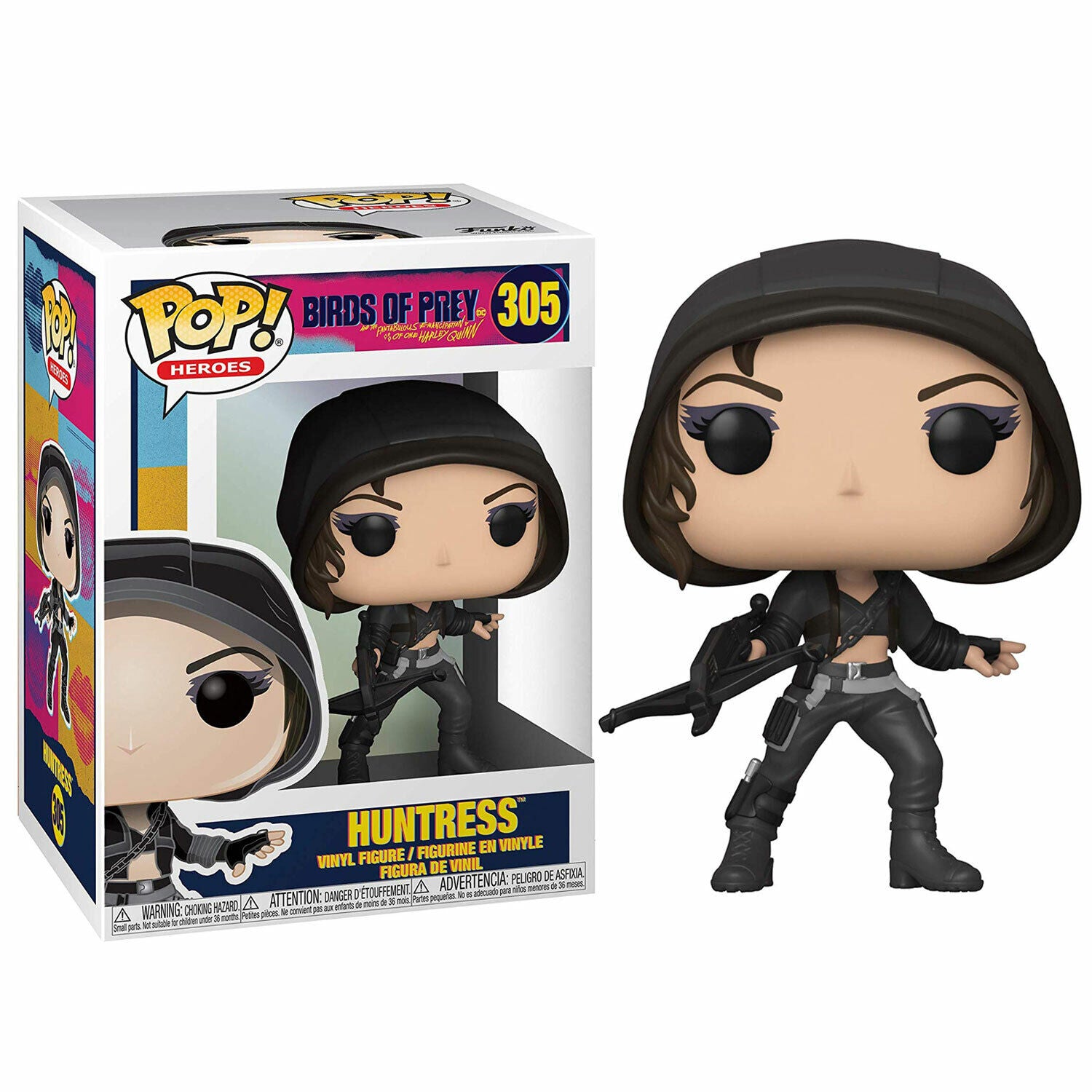 Huntress Pop! Heroes Vinyl Figure - Birds of Prey - Brand New