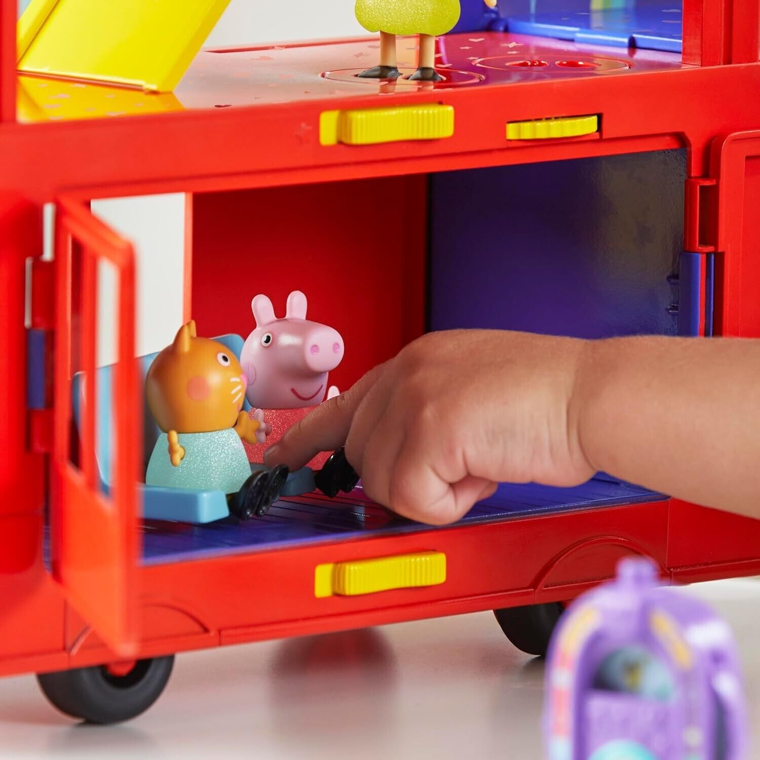 Peppa Pig Peppa’s 2-in-1 Party Bus Playset