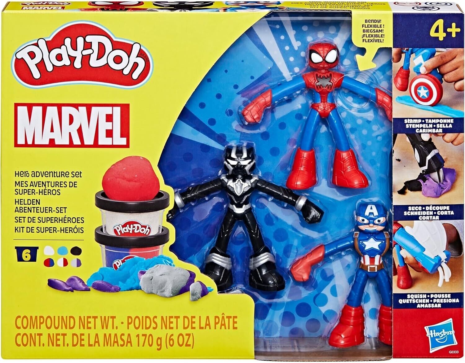 Play-Doh Marvel Hero Adventure Action Figure Playset